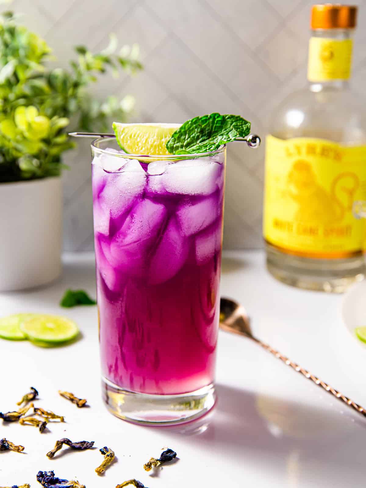Butterfly Pea Flower Tea Cocktail – Riegl Palate