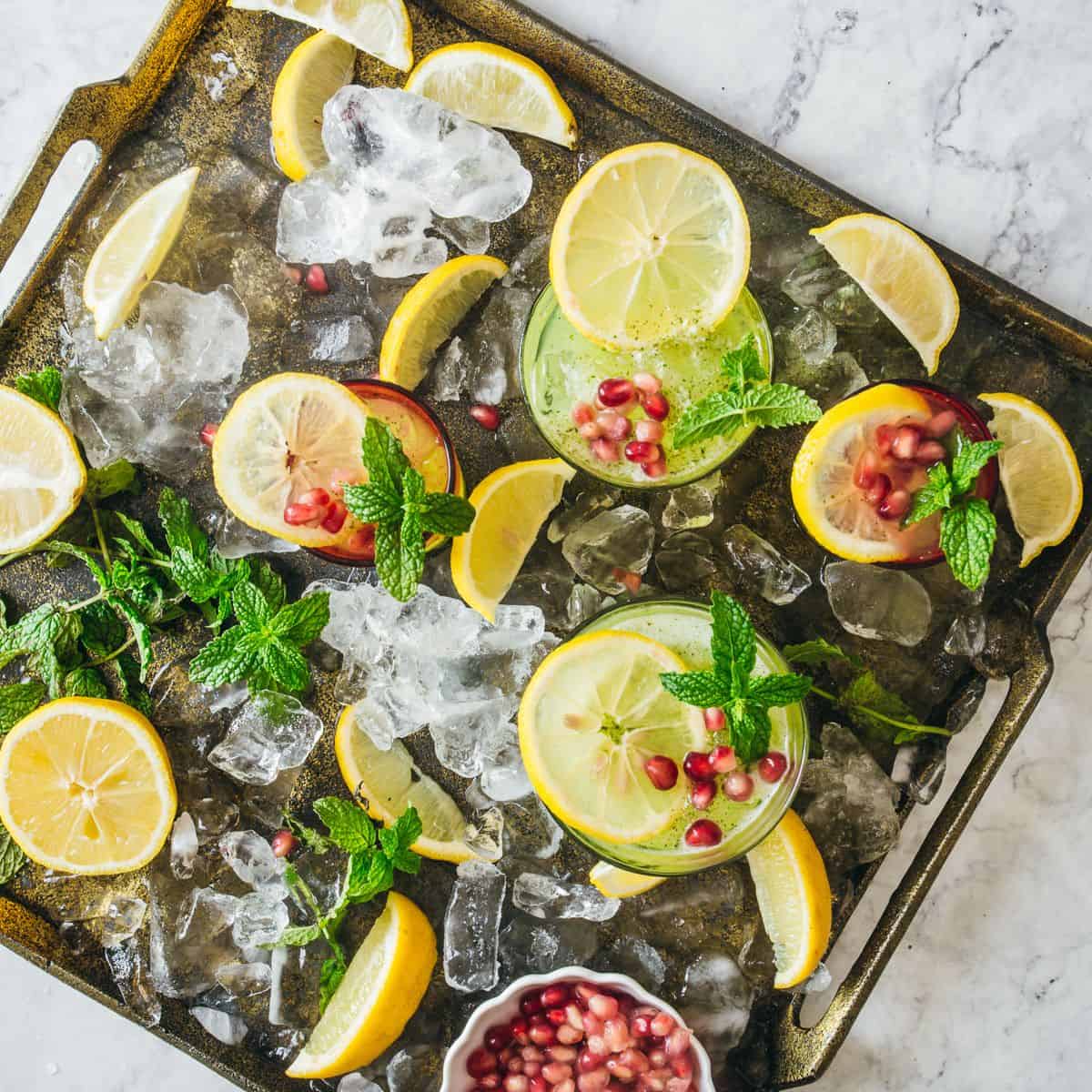 Perfect Summertime Mint Lemonade Recipe